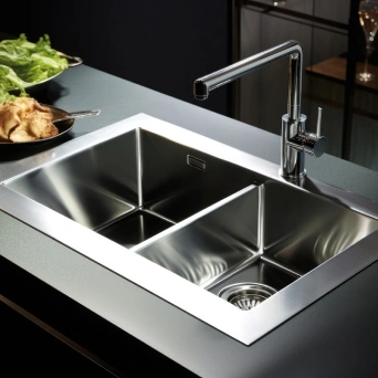 Double Bowl Kitchen Sinks